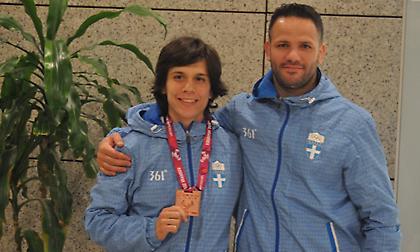 Επέστρεψε θριαμβεύτρια η Πρεβολαράκη: «Επόμενος στόχος το Παγκόσμιο και πρόκριση στους Ολυμπιακούς»