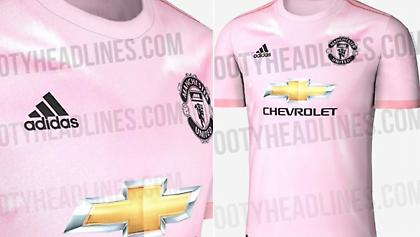 Ροζ η τρίτη φανέλα της Μαν. Γιουνάιτεντ την επόμενη σεζόν (pics)