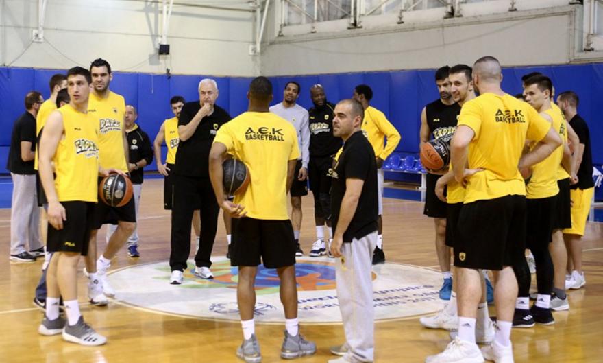 Πλήρης ενόψει Παναθηναϊκού η ΑΕΚ