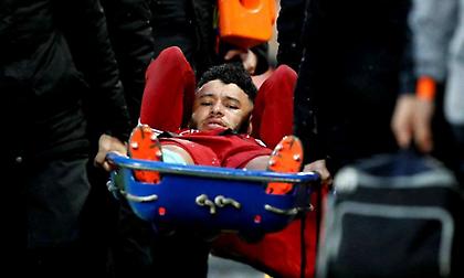 Ο Τσάμπερλεϊν πανηγύρισε την πρόκριση της Λίβερπουλ στο... νοσοκομείο (pic)