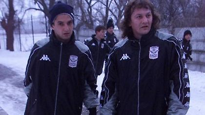 Ο Ραζβάν Λουτσέσκου με τον Ντανούτς Λούπου