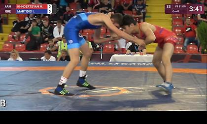 Στα ρεπεσάζ του Ευρωπαϊκού πρωταθλήματος ο Μαρτίδης