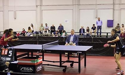 Η αποστολή της Εθνικής γυναικών πινγκ πονγκ για Νορβηγία