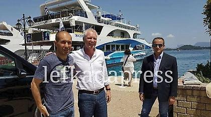 Στη Λευκάδα ο Λεονάρντο Ζαρντίμ