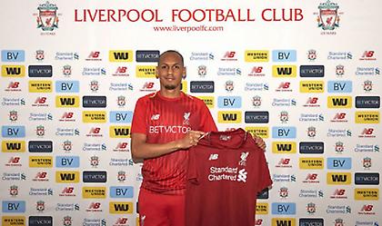 Έτσι παρουσίασε τον Φαμπίνιο η Λίβερπουλ (vid)