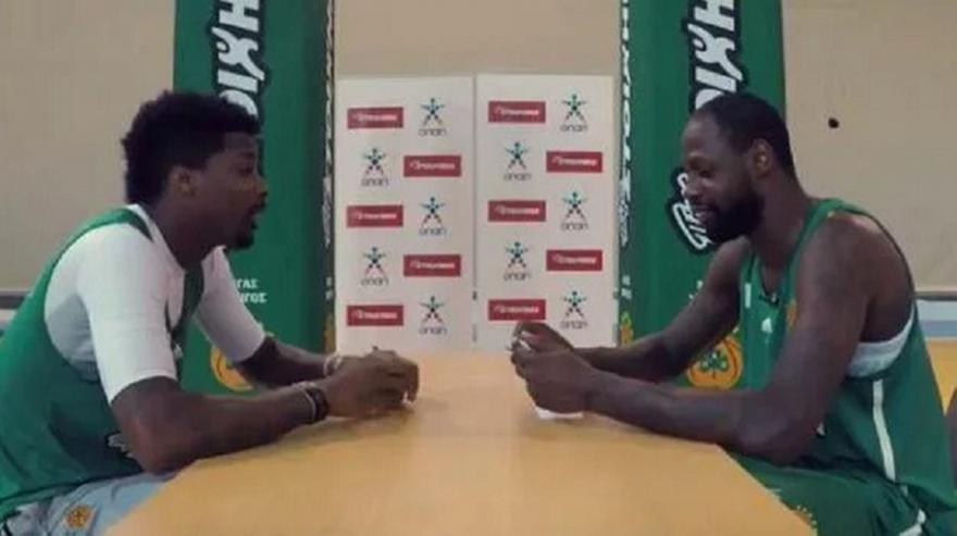 Παναθηναϊκός: Γκιστ και Γκάμπριελ μιλάνε… ποδοσφαιρικά και σκορπούν γέλιο! (video)