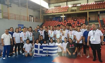 Δέκα μετάλλια για την Ελλάδα στο Βαλκανικό Πρωτάθλημα τζούντο εφήβων/νεανίδων