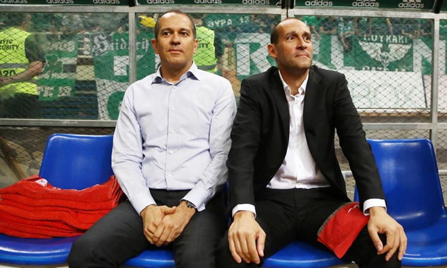 Παρουσία Αγγελόπουλων η προπόνηση του Ολυμπιακού