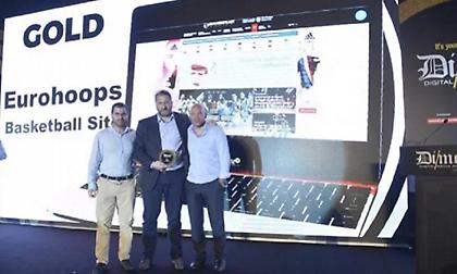 Καλύτερο αθλητικό θεματικό σάιτ το Eurohoops!