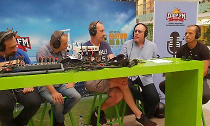 Ο ΣΠΟΡ FM κήρυξε την έναρξη του Μουντιάλ από το Athens Metro Mall!