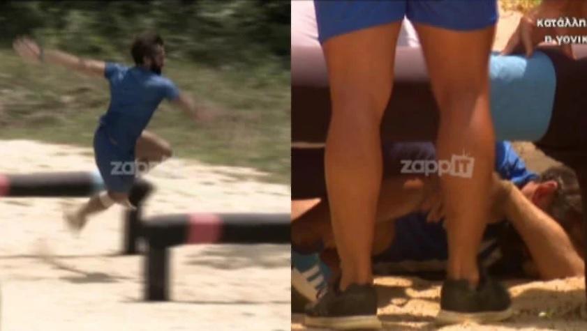 Survivor: Σοκαριστική πτώση για τον Πάνο Θεοδώρου! (video)