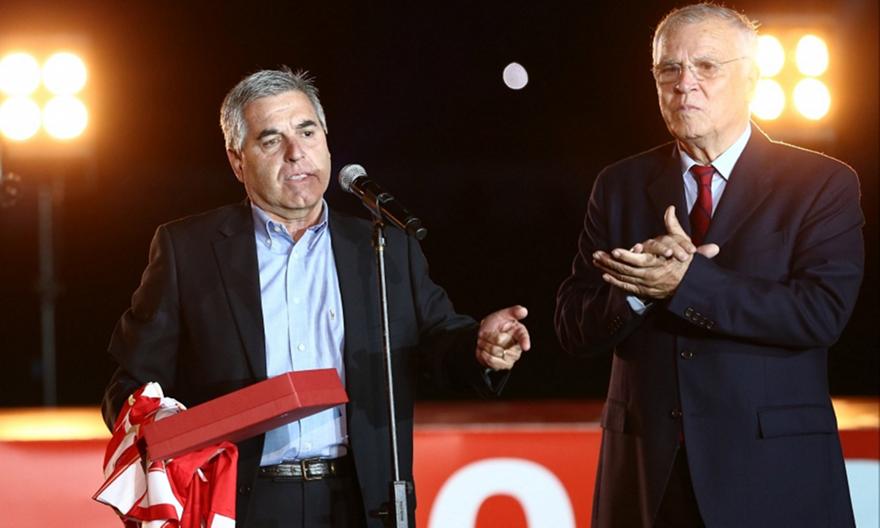 Ευχές του Ολυμπιακού στον Λοσάντα