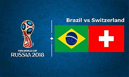 Οι ενδεκάδες στο Βραζιλία-Ελβετία, βασικός ο Νεϊμάρ