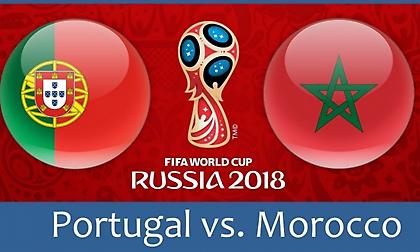 Πορτογαλία-Μαρόκο: Με φόρα για τους «16» Σάντος και Ρονάλντο