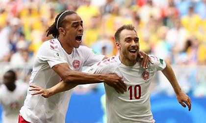 «Ρουκέτα» Έρικσεν και 1-0 η Δανία (video)