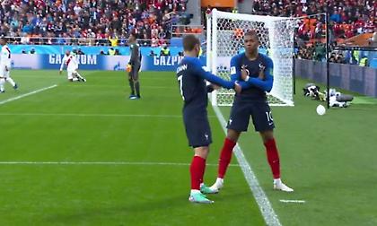 Ο Εμπαπέ άνοιξε το σκορ για τη Γαλλία! (video)