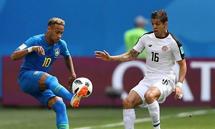 LIVE: Βραζιλία-Κόστα Ρίκα 2-0