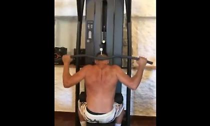 Γυμνάζεται με Παντελίδη στο τέρμα ο Ριμπερί! (video)