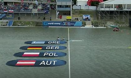 Στον τελικό του Παγκοσμίου Κυπέλλου το διπλό σκιφ των γυναικών