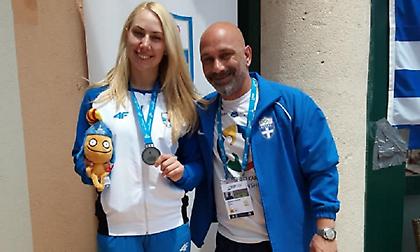 Νέα ελληνική επιτυχία στους Μεσογειακούς: Αργυρή η Χατζηλιάδου!