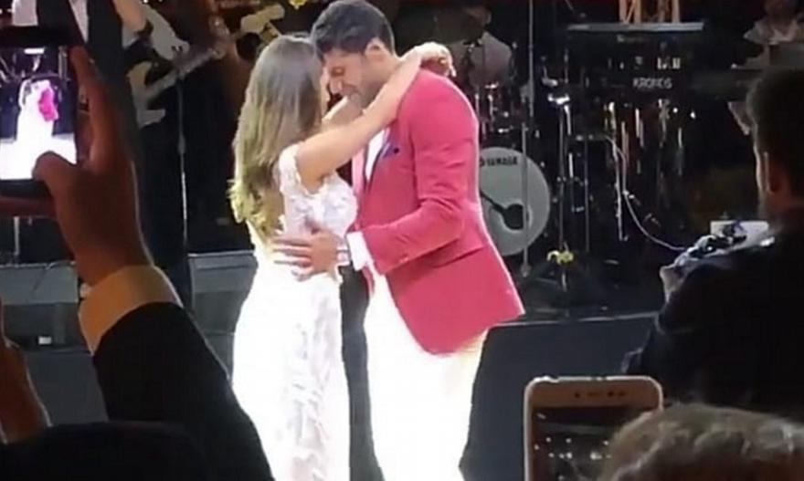 Ο πρώτος χορός του φρεσκοπαντρεμένου Πρίντεζη (video)