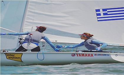 Ασημένιο μετάλλιο στα 470 γυναικών