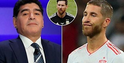 Βολές Μαραντόνα κατά Ράμος λόγω… Μέσι: «Δεν είναι μεγάλος αμυντικός»