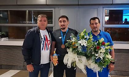 Επέστρεψε ο χάλκινος Μεσογειονίκης Δημήτρης Τσεκερίδης