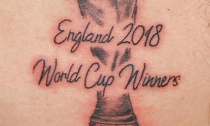 Οπαδός χτύπησε τατουάζ «Αγγλία 2018, πρωταθλήτρια κόσμου»!