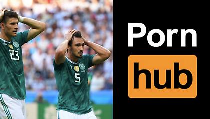 To Pornhub αφαίρεσε την κατηγορία «Γερμανία» μετά τον αποκλεισμό