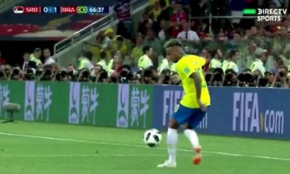 Το ΦΟΒΕΡΟ κοντρόλ του Νεϊμάρ με… ραμπόνα! (video)