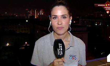 Ισπανίδα δημοσιογράφος καταγγέλλει παρενόχληση από οπαδούς στο Μουντιάλ (video)