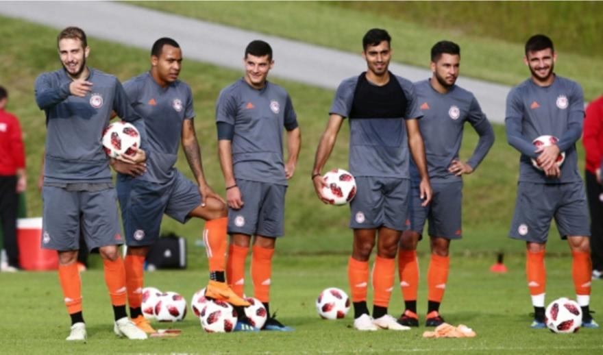 Με Φορτούνη, χωρίς Σισέ η προπόνηση του Ολυμπιακού – Έφτασε ο Μασούρας (video)