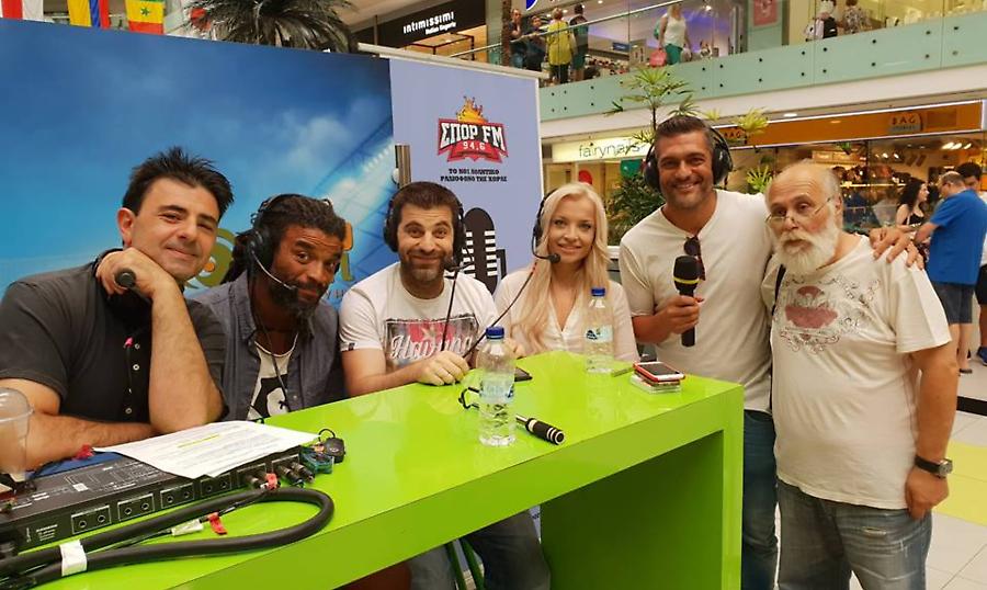 Έπαιξε μεγάλη... μπάλα στο Athens Metro Mall ο ΣΠΟΡ FM 94,6!