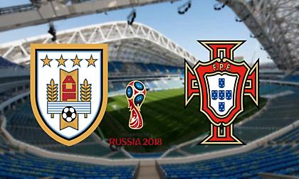 Οι ενδεκάδες στο Ουρουγουάη-Πορτογαλία