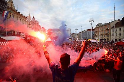«Κάηκε» η Κροατία από τους πανηγυρισμούς (pics/video)