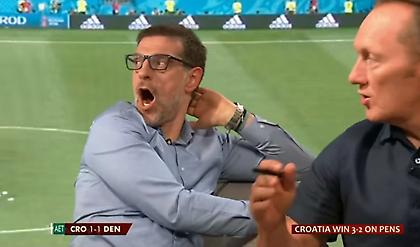 Τρελάθηκε on air ο Μπίλιτς για την πρόκριση της Κροατίας (video)