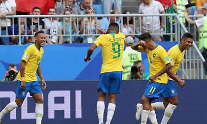 Τα highlights από τη νίκη-πρόκριση της Βραζιλίας! (video)