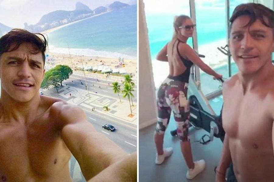 Η σέξι Μάιτε γυμνάζει τον Αλέξις (pics)