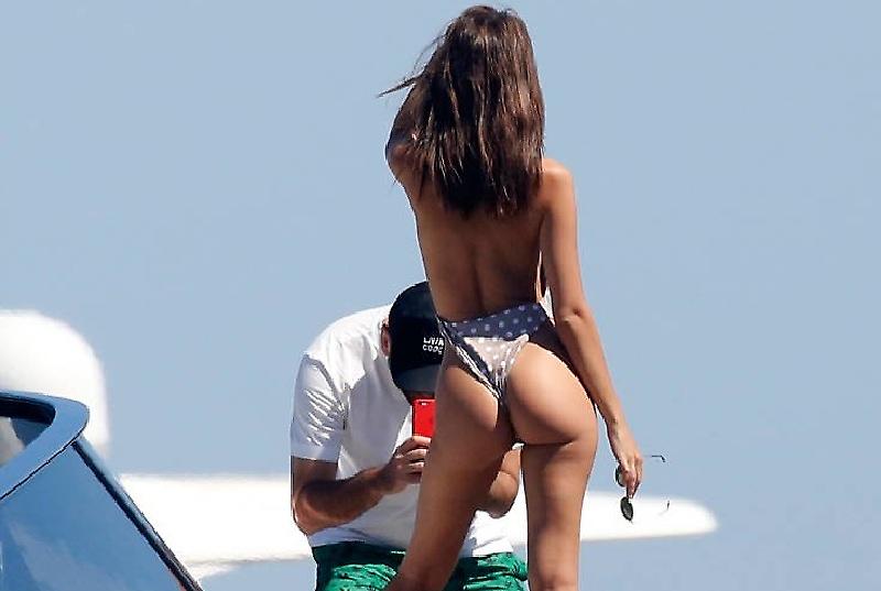 Οι σέξι πόζες από Ραταϊκόφσκι και Χαντίντ... μεσοπέλαγα (video)