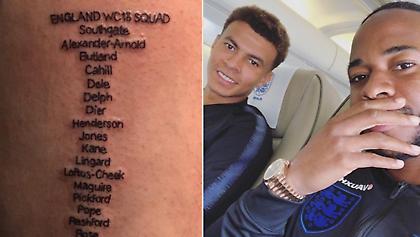 Υποσχέθηκε τατουάζ των 23 της Αγγλίας και το έκανε (pic)