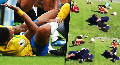 Πιτσιρίκια μιμούνται τις πτώσεις του Νεϊμάρ (video)