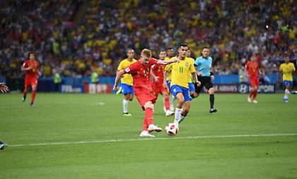 Εκπληκτικό Βέλγιο! Λουκάκου μαγεύει, Ντε Μπρούιν σκοράρει και 2-0 τη Βραζιλία (video)