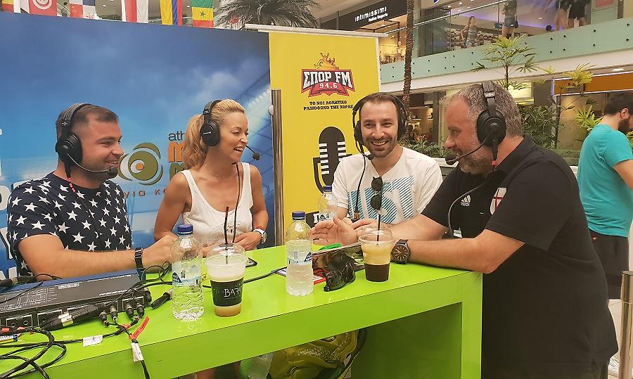 O ΣΠΟΡ FM 94,6 από το Athens Metro Mall