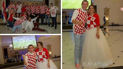 Ο κροατικός γάμος που έγινε… φιέστα πρόκρισης (pics)