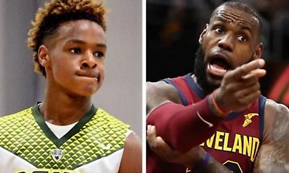 Ο Λεμπρόν θα πρέπει να κάνει… υπέρβαση για να αγωνιστεί στο ΝΒΑ με τον γιο του (video)