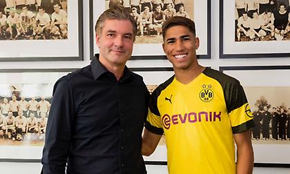 Επίσημο: Στην Ντόρτμουντ ο Αχράφ Χακίμι από τη Ρεάλ Μαδρίτης