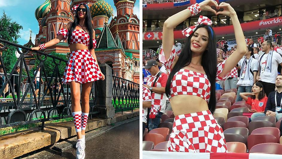 Η σέξι Ιβάνα πανηγύρισε για την Κροατία (pics)