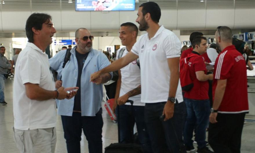 Αναχώρησε για το Βέλγιο ο Ολυμπιακός (pics)