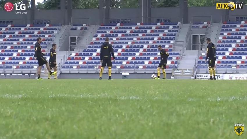 Η παρακάμερα του ΑΕΚ-ΑΕΚ Λάρνακας (video)